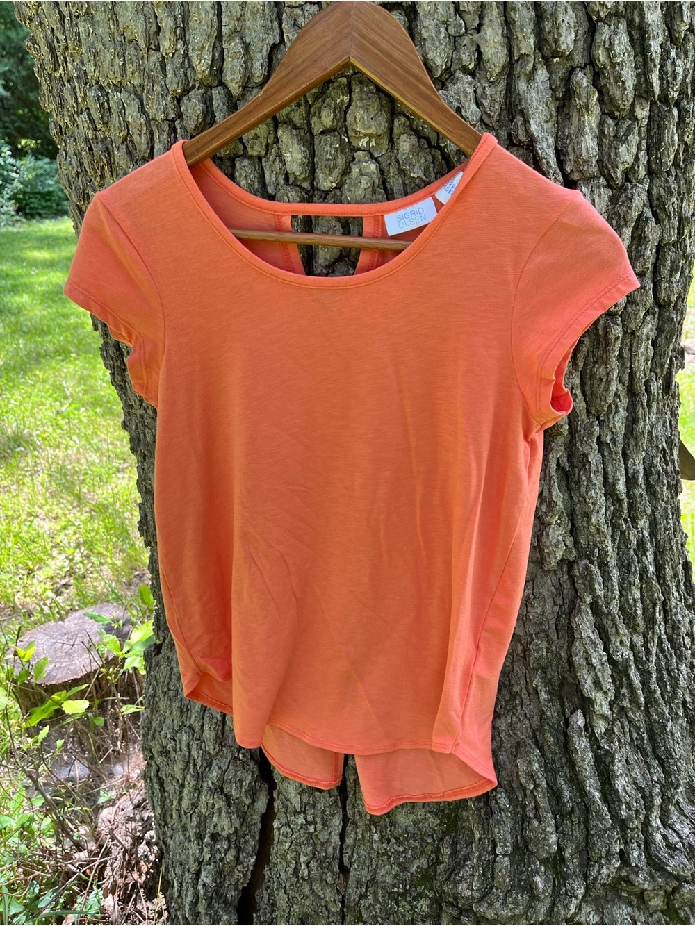 ⭐️Sigrid Olsen Keyhole Back Blouse in size XS